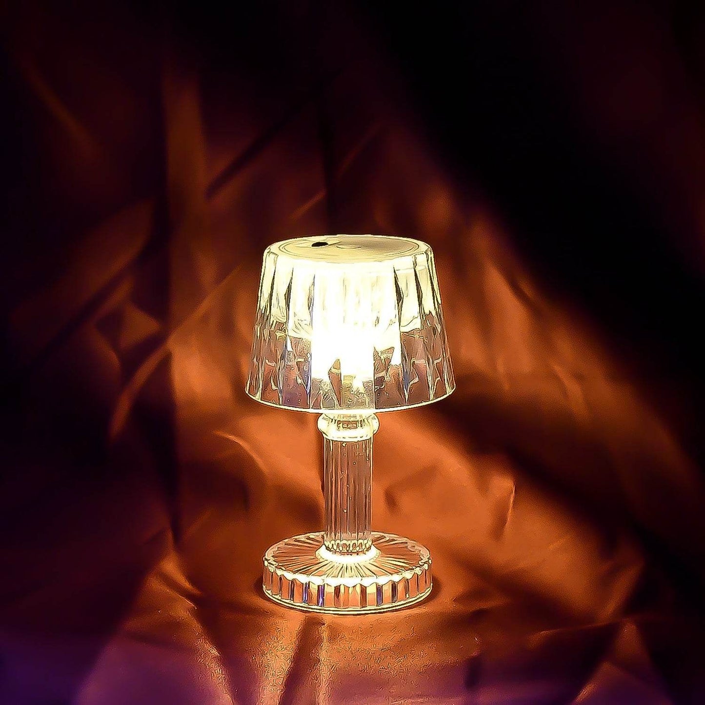LED Candle lamp, Table Lamp Portable Plastic Lamps, Diwali (1 Pc / Small) - Gadgetspiremart