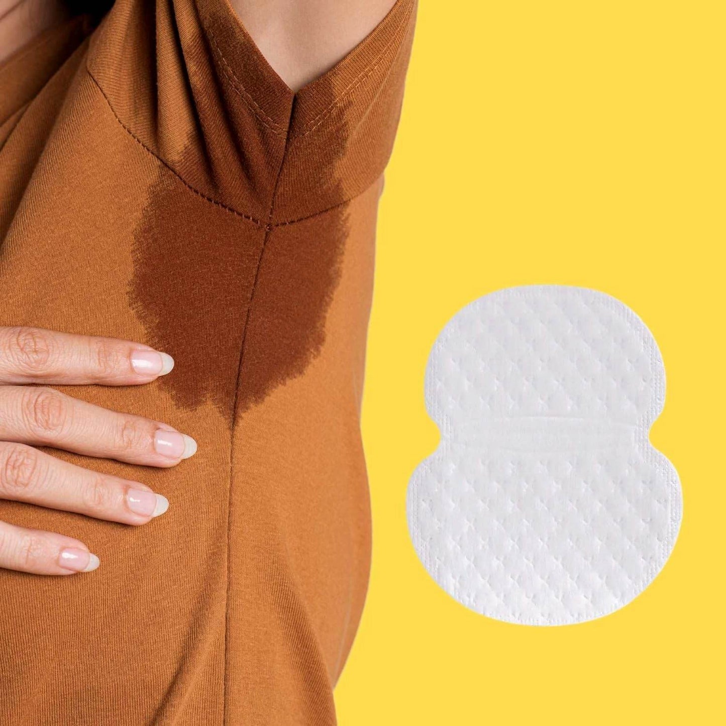 Underarms Sweat Pads Disposable Highly Absorbent Pads (Pack of 10) - Gadgetspiremart