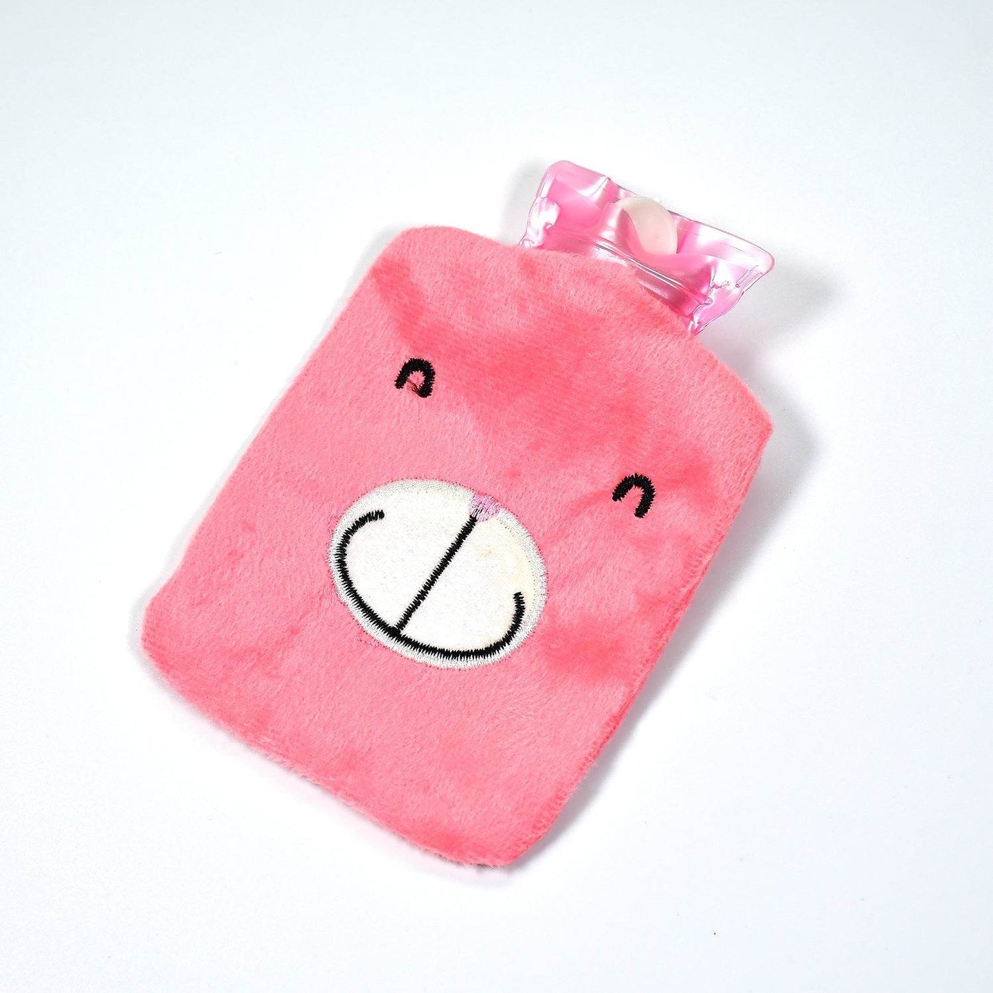 Pink Hot Water Bag with Cover – Relief for Neck, Shoulders & Cramps - Gadgetspiremart