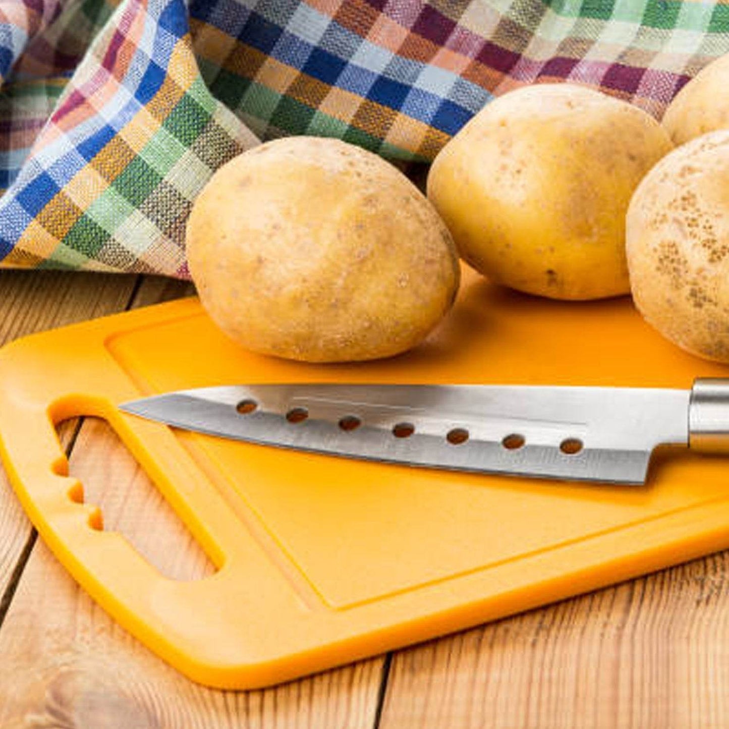 Kitchen Plastic Cutting / Chopping Board - Gadgetspiremart