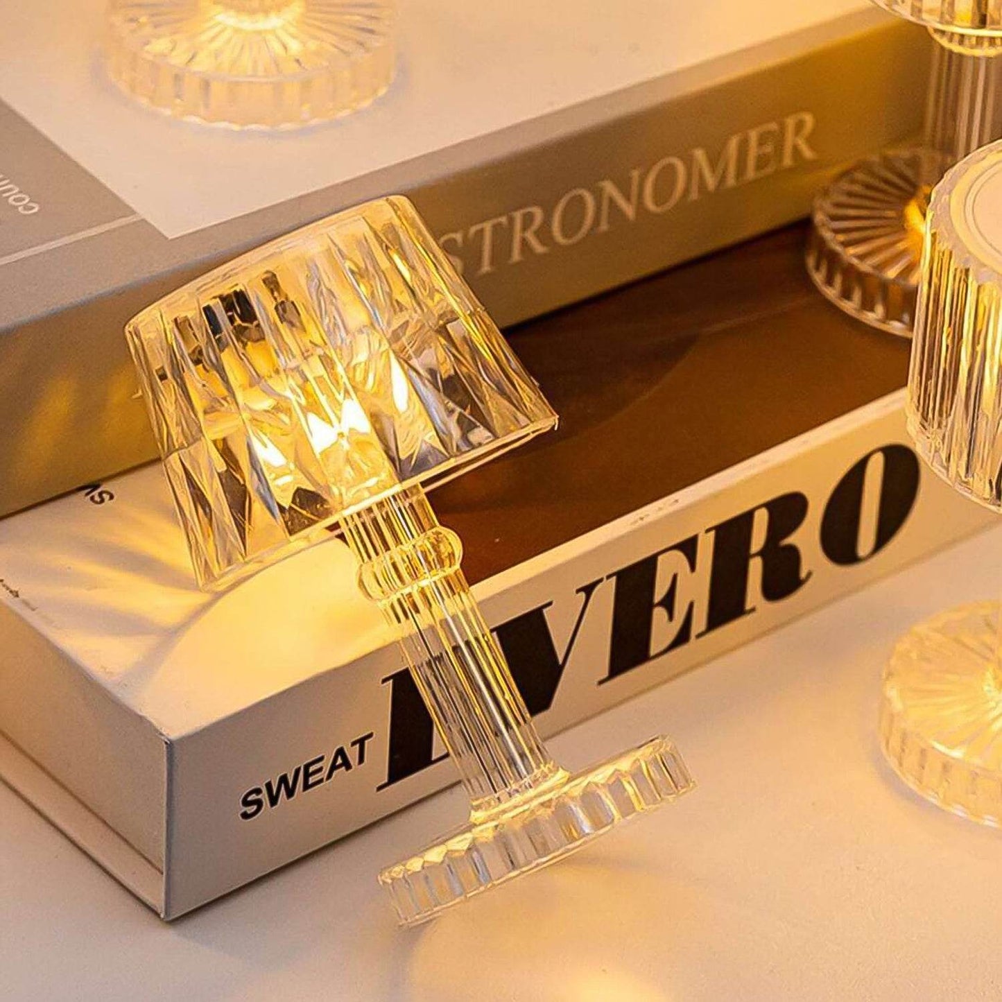 LED Candle lamp, Table Lamp Portable Plastic Lamps, Diwali (1 Pc / Small) - Gadgetspiremart