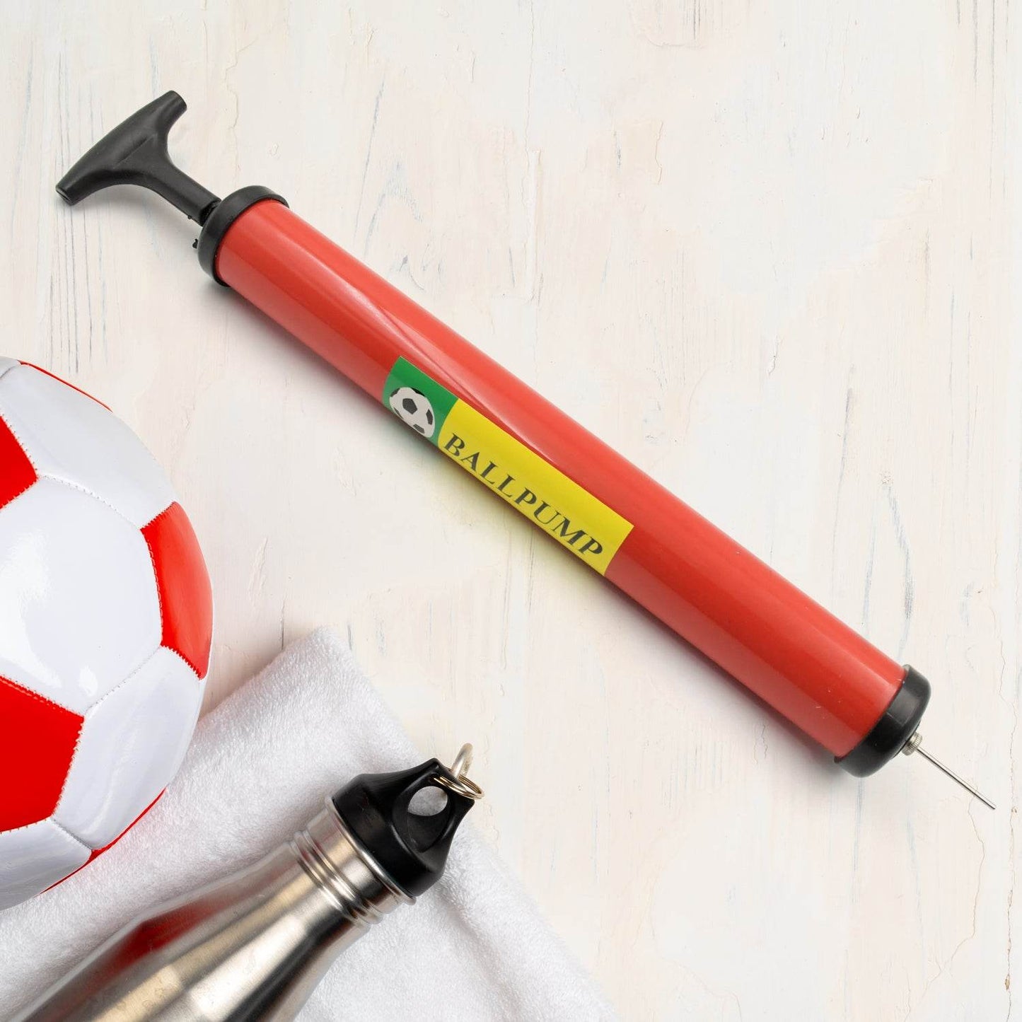 Plastic Pump for Inflating Balls (28 CM) - Inflatable Ball Development Toy - Gadgetspiremart