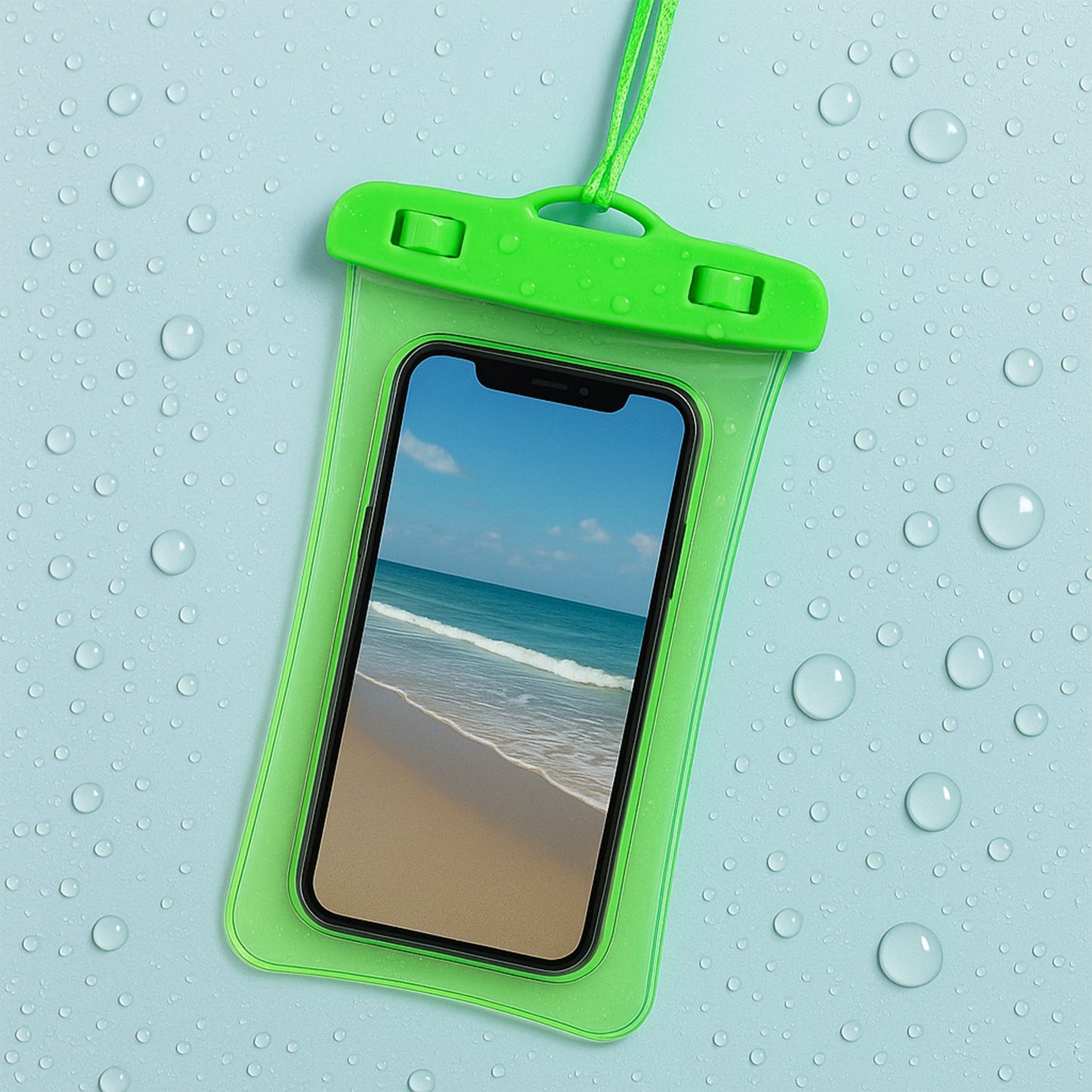 Pouch Cover Mobile Water Protector (1 Pc / Mix Color / Mix Design)
