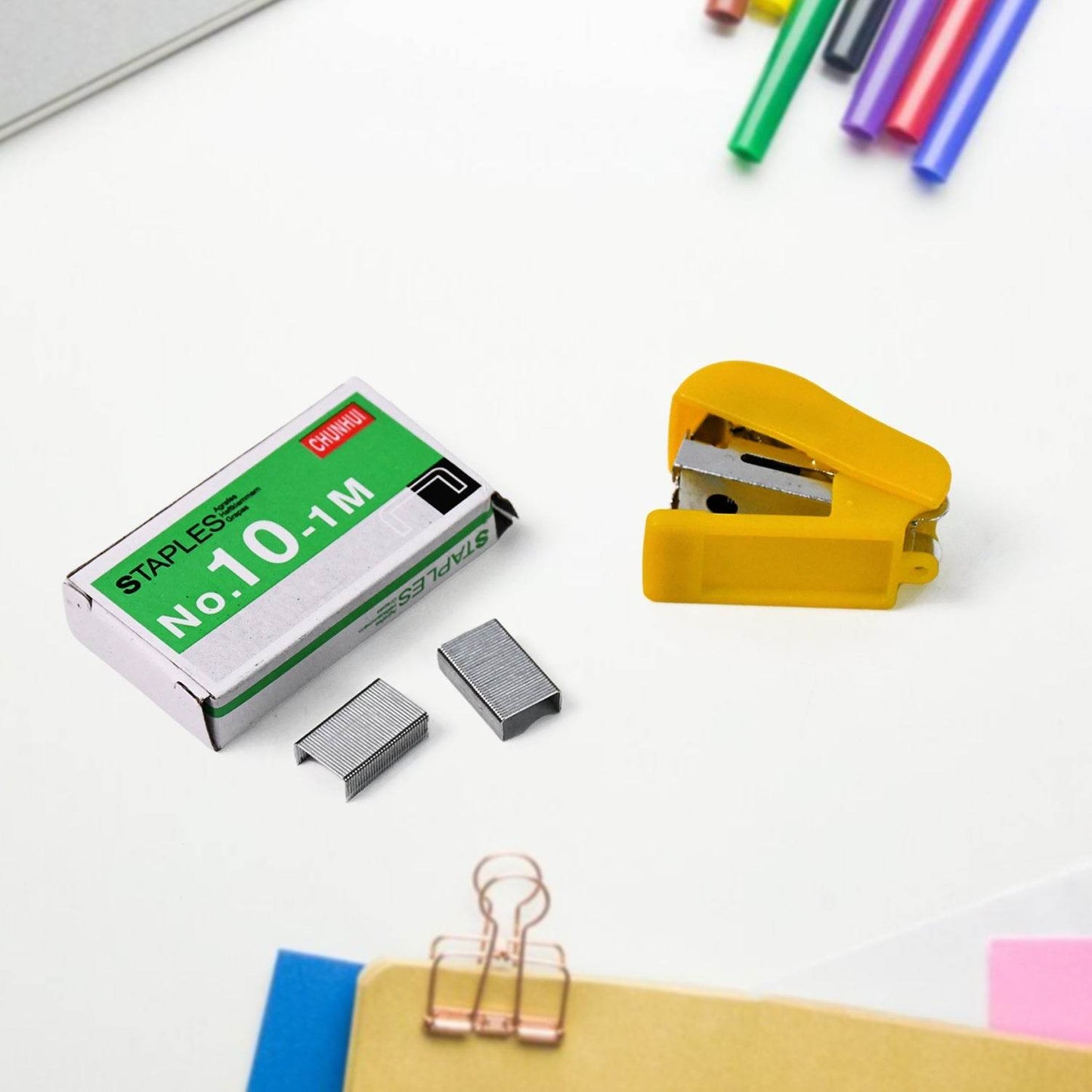 5 In 1 Stationery Tools for School, Office, Home, Carton Box & Gift Sealing - Gadgetspiremart