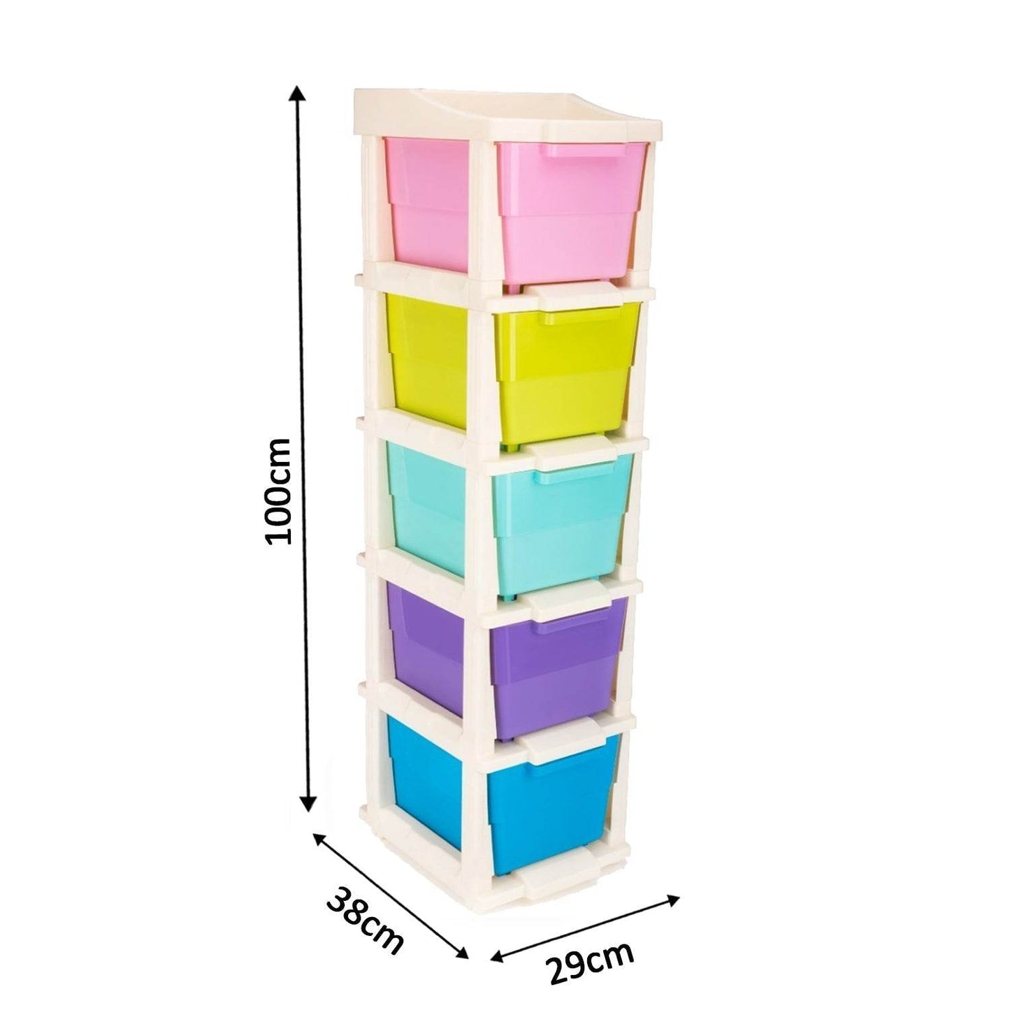 5 Layer Multi-Purpose Modular Drawer Storage System - Gadgetspiremart