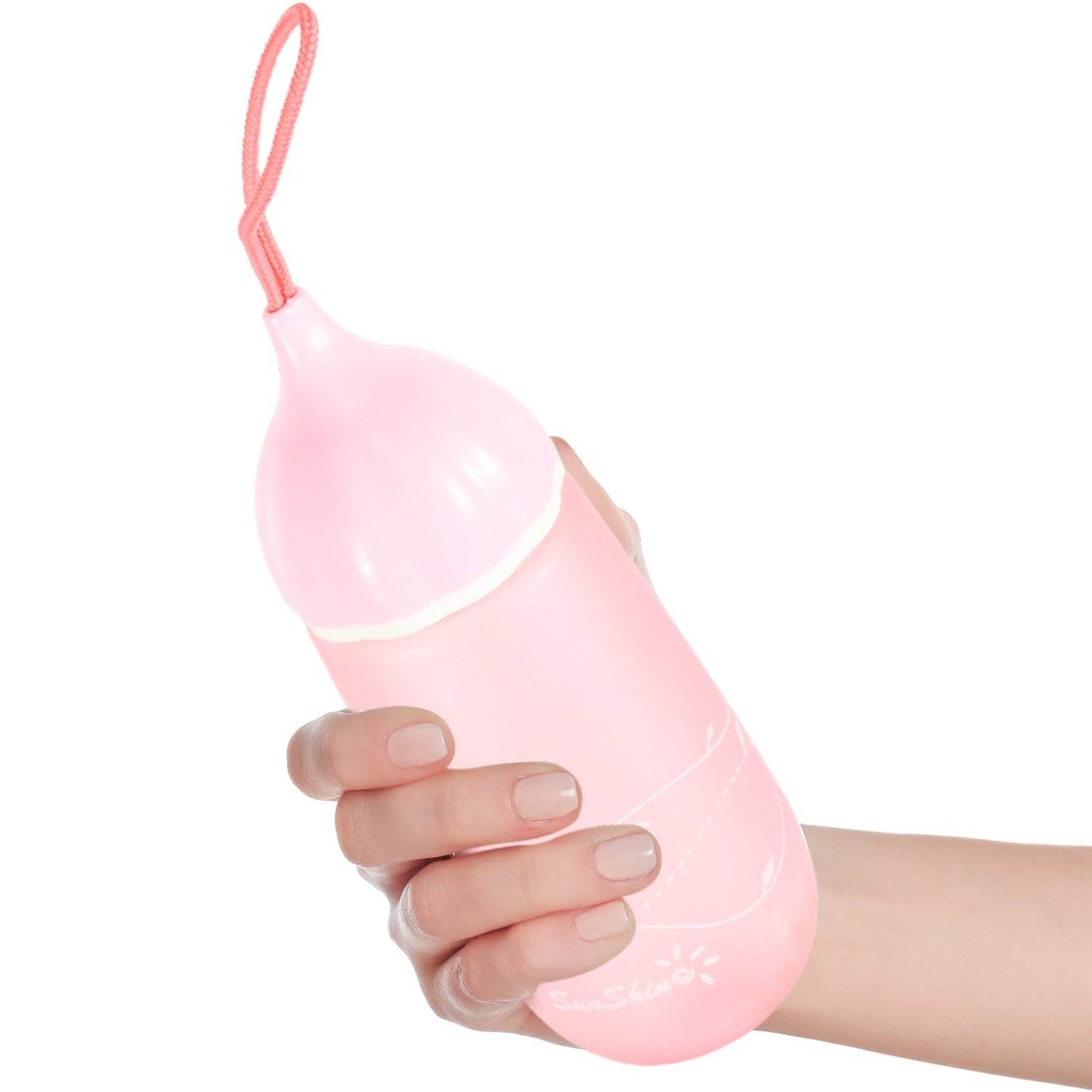 Unique Shape Premium Plastic water bottle With Dori Easy to Carry (1 Pc / 550 ML) - Gadgetspiremart