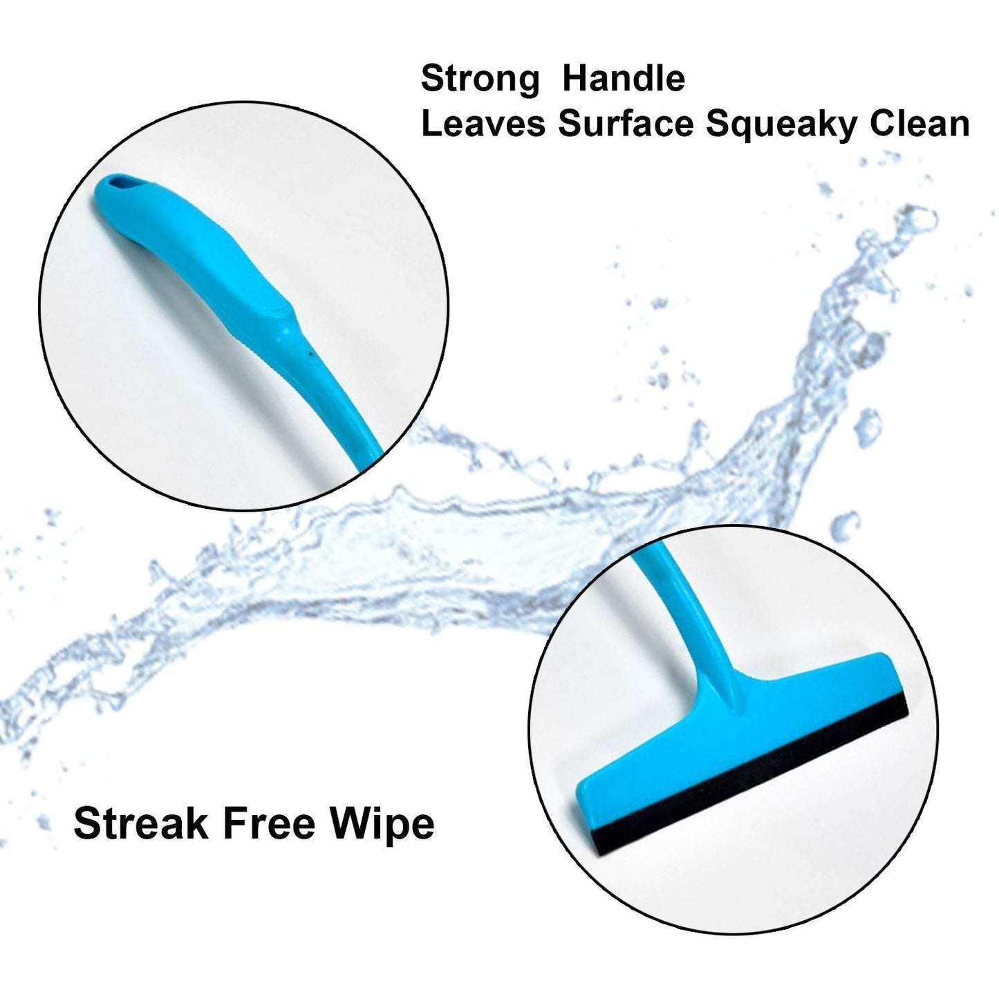 Kitchen Platform and Glass Wiper No-Dust Broom, Long Handle, Easy Floor Cleaning. - Gadgetspiremart