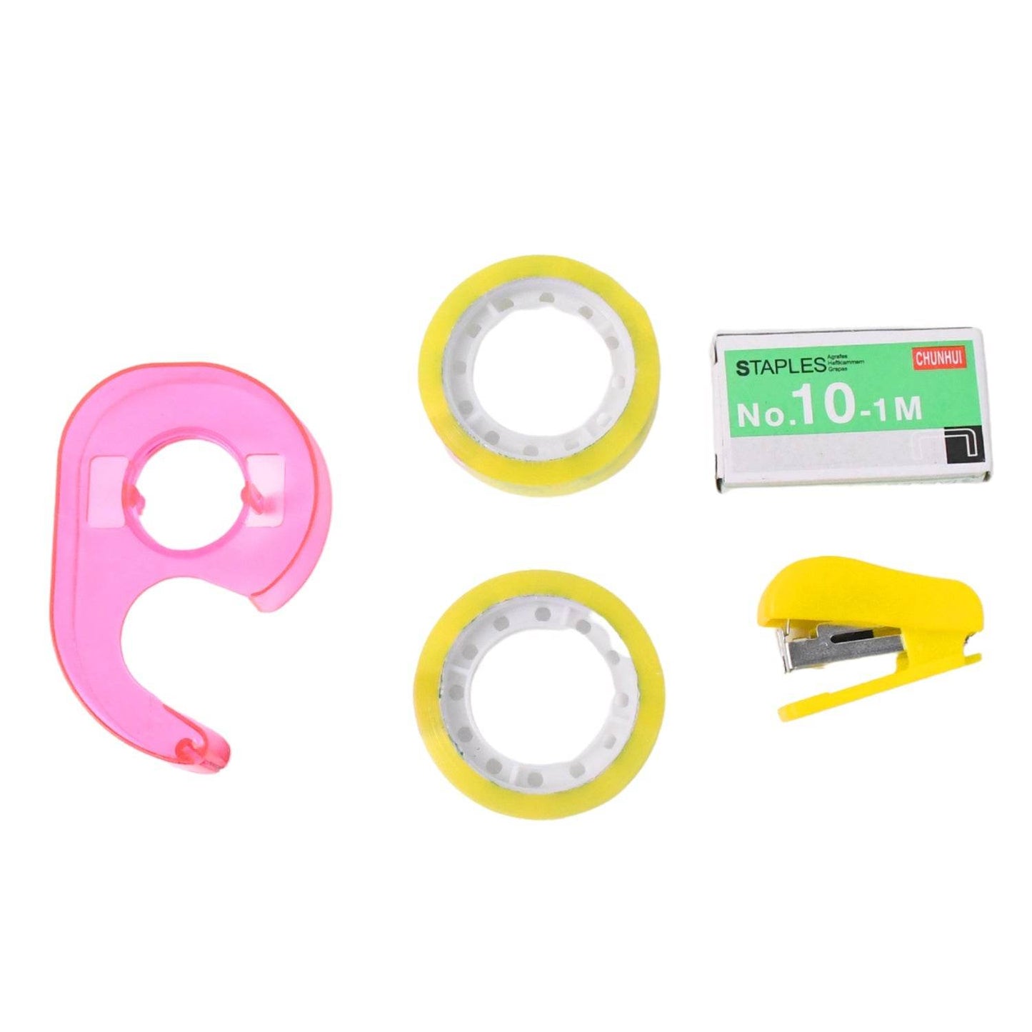 5 In 1 Stationery Tools for School, Office, Home, Carton Box & Gift Sealing - Gadgetspiremart