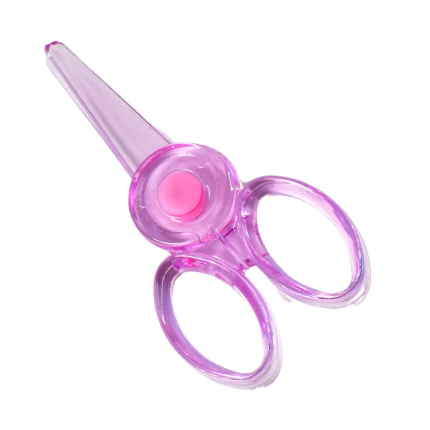 Plastic Child-Safe Scissor (1 Pc / Mix Color) - Gadgetspiremart