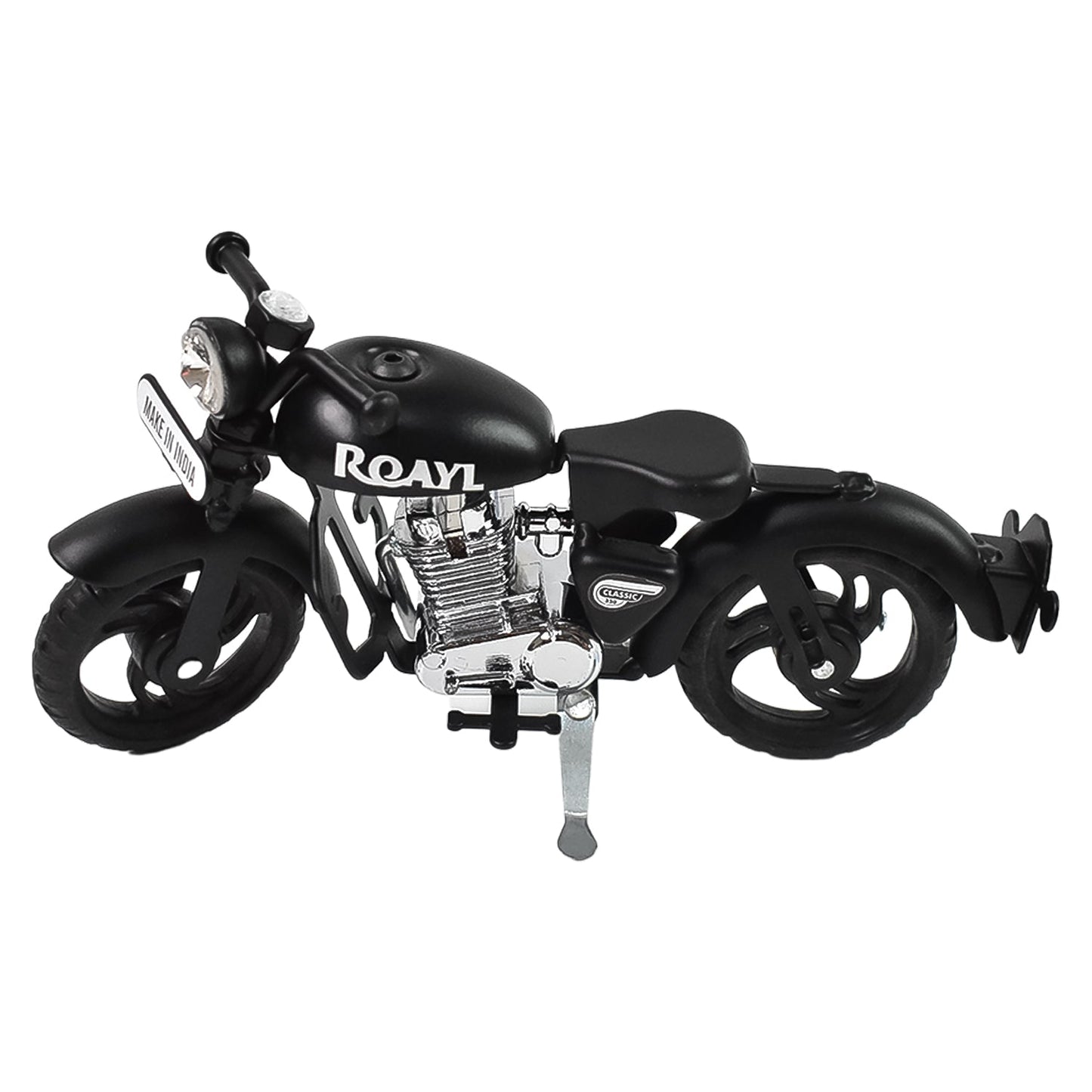 Metal Bullet Bike Toy Model for Kids with Side Stand (1 Pc)