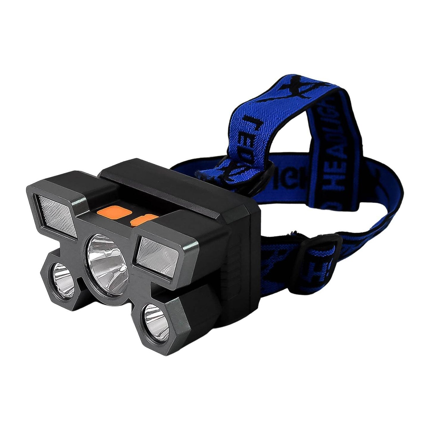 5 LED Headlamp USB Rechargeable Head Light (1 Pc) - Gadgetspiremart