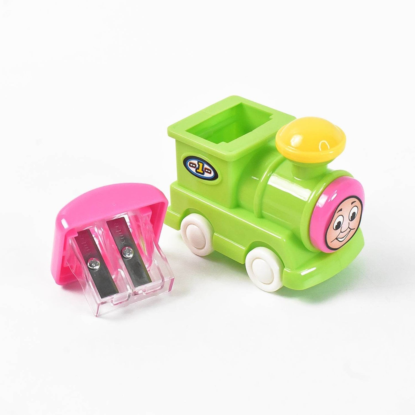 Train Double Hole Pencil Sharpener (1 Pc) - Gadgetspiremart