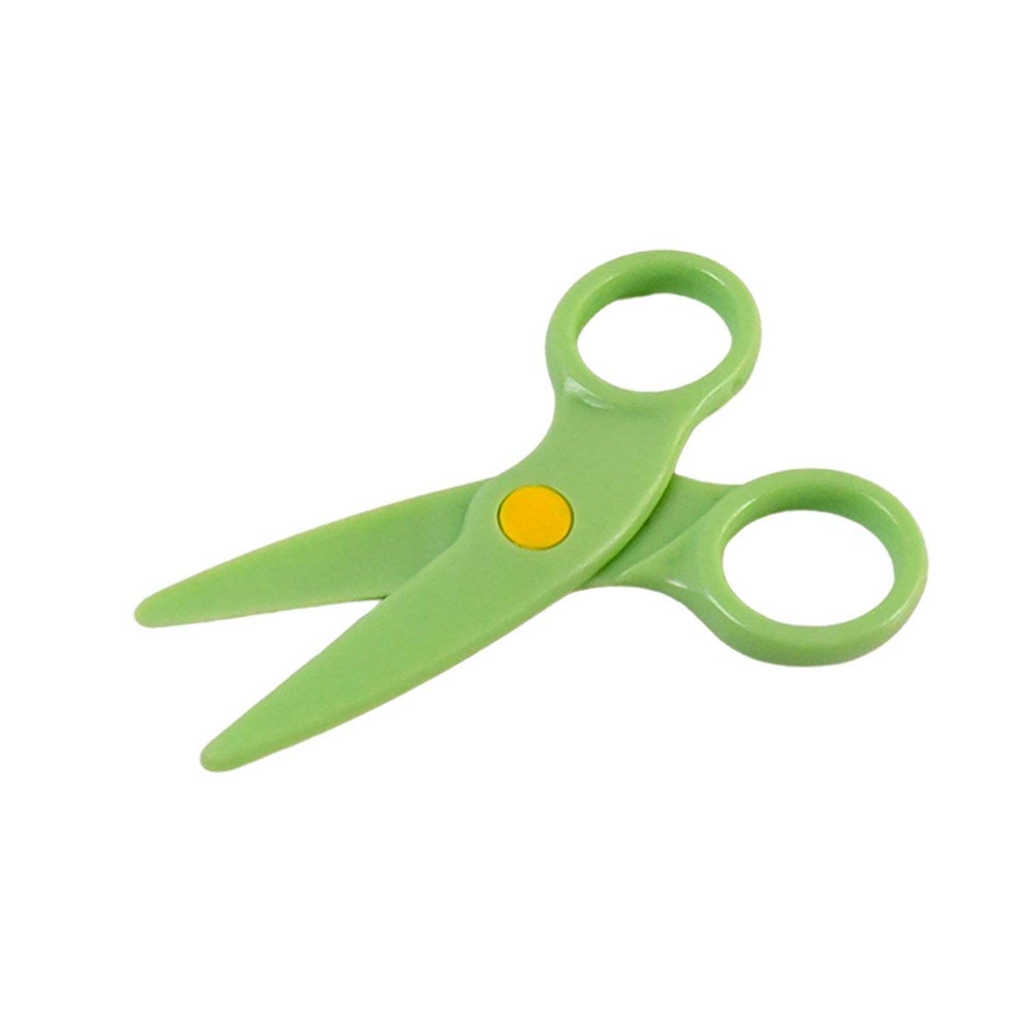 Plastic Safety Scissor, Pre-school Training Scissors (1 Pc) - Gadgetspiremart