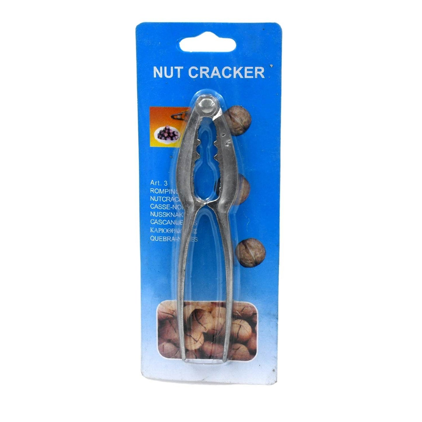 Luxury Stainless Walnut Cracker – Portable Nut Cutter & Pliers - Gadgetspiremart