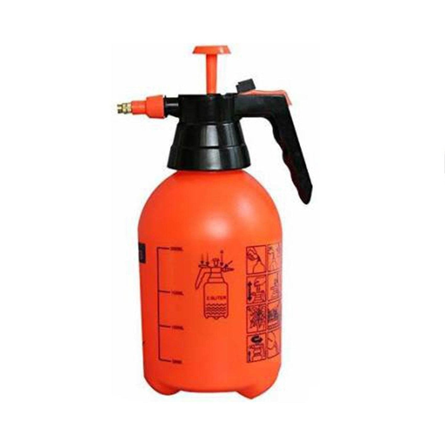 Water Sprayer Hand-held Pump Pressure Garden Sprayer - 2 L (Mix Color) - Gadgetspiremart