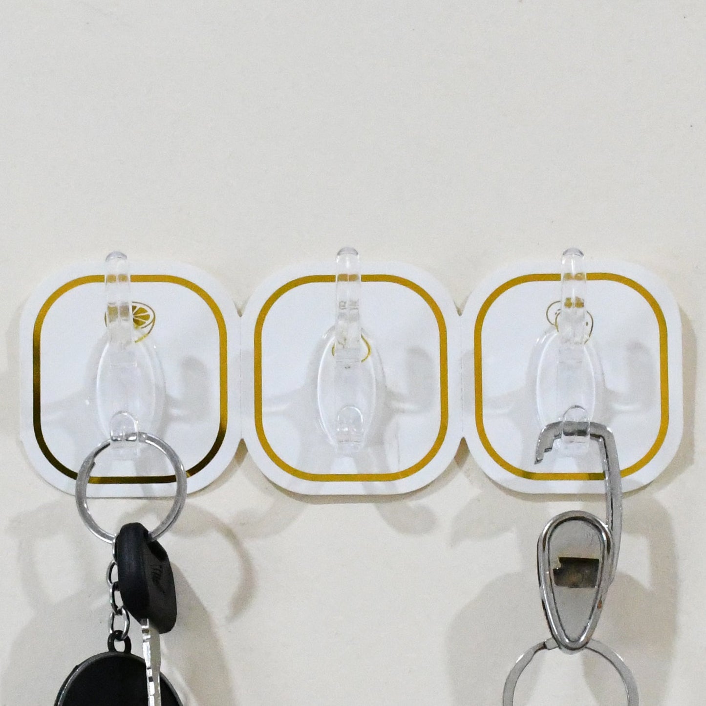 Transparent Adhesive Wall Hook(6 Pcs Set)