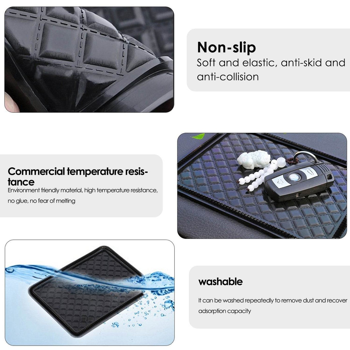 Universal Anti Skid / Grass Vinyl Mat Pad (1Pc Only) - Gadgetspiremart