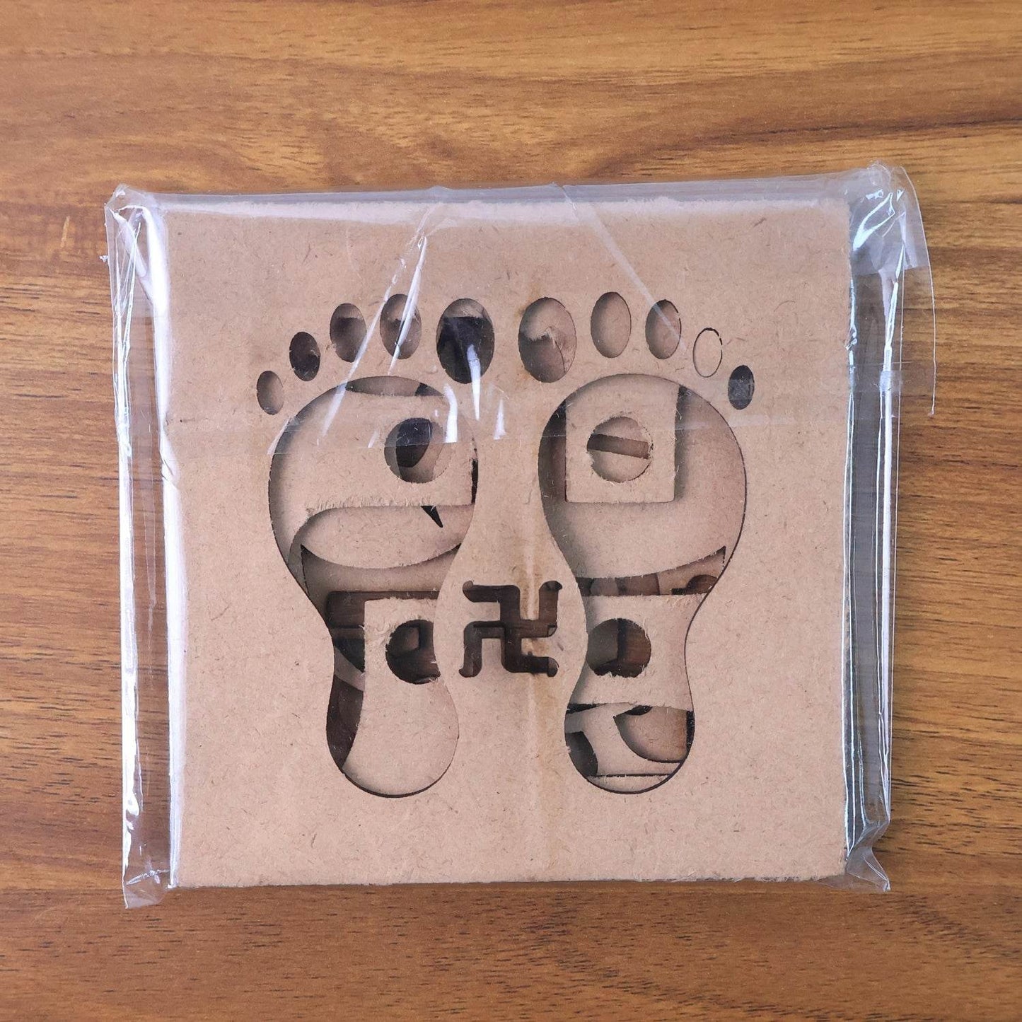 Wooden Decorative Cutouts (Mix Design / 4 Pc) - Gadgetspiremart