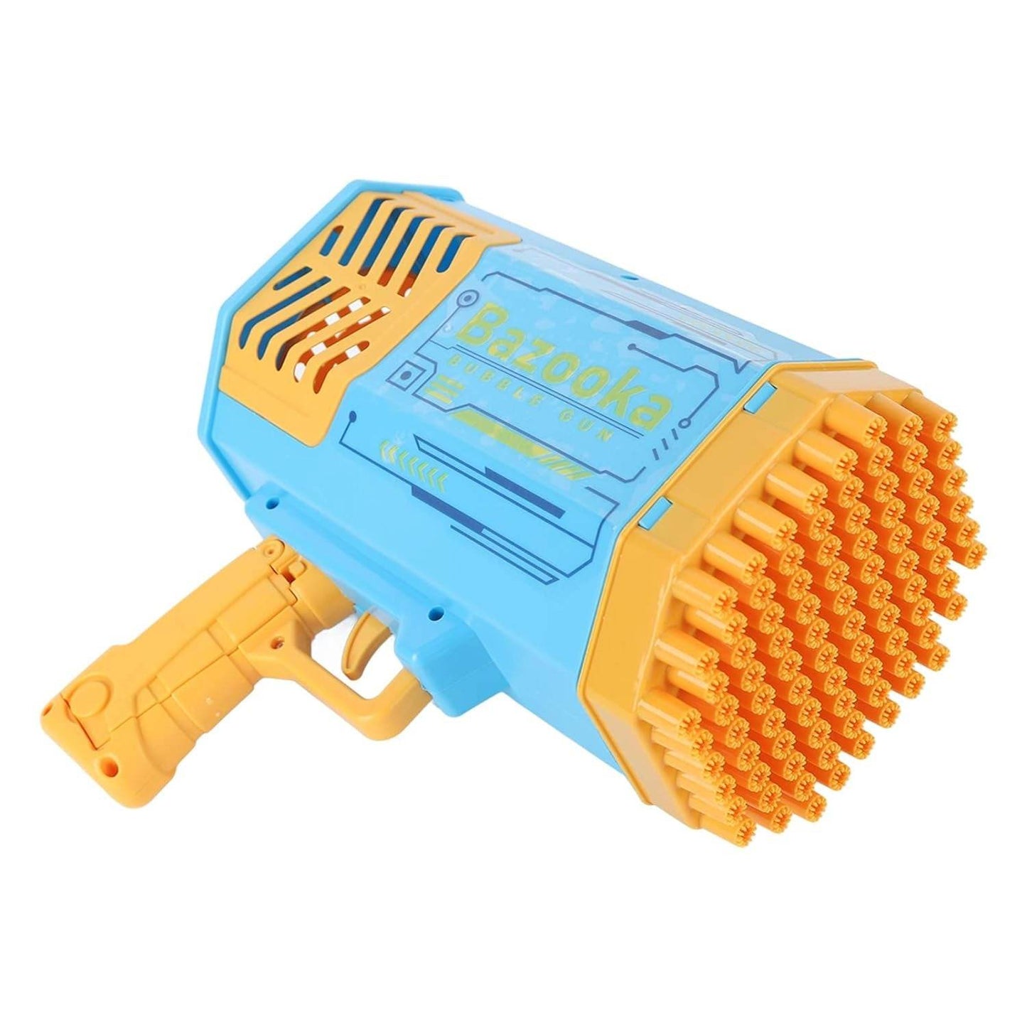 69 Holes Big Rechargeable Powerful Machine Bubble Gun Toys for Kids Adults, Bubble Makers, Big Rocket Boom Bubble Blower Best Gifts - Gadgetspiremart