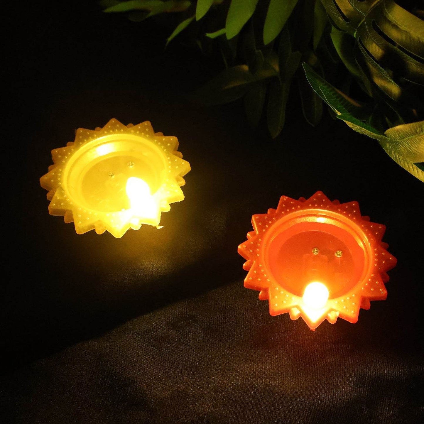 Water Sensor LED Diya Set (6 Pc) - Gadgetspiremart