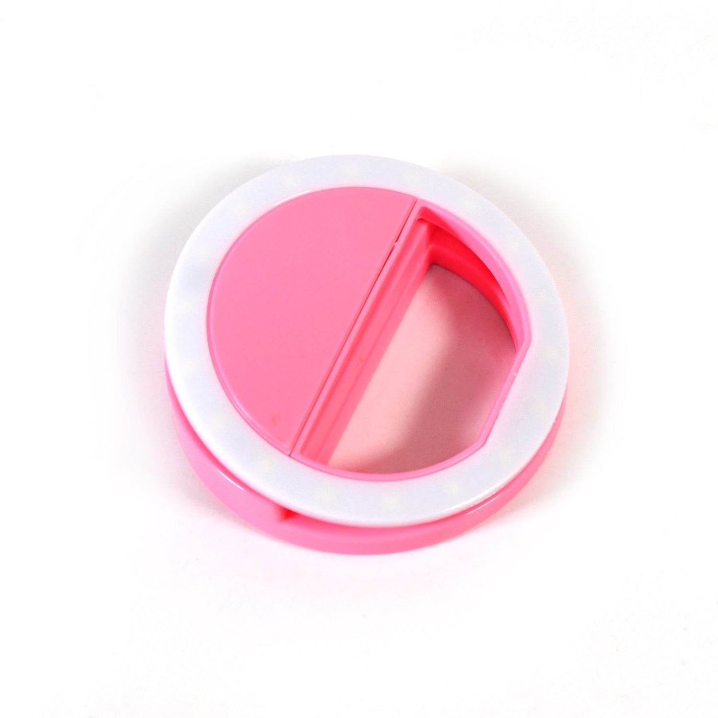 Phone Selfie Ring Light – Battery Operated Clip-On Light for Smartphone Photography (Battery Not Included) - Gadgetspiremart