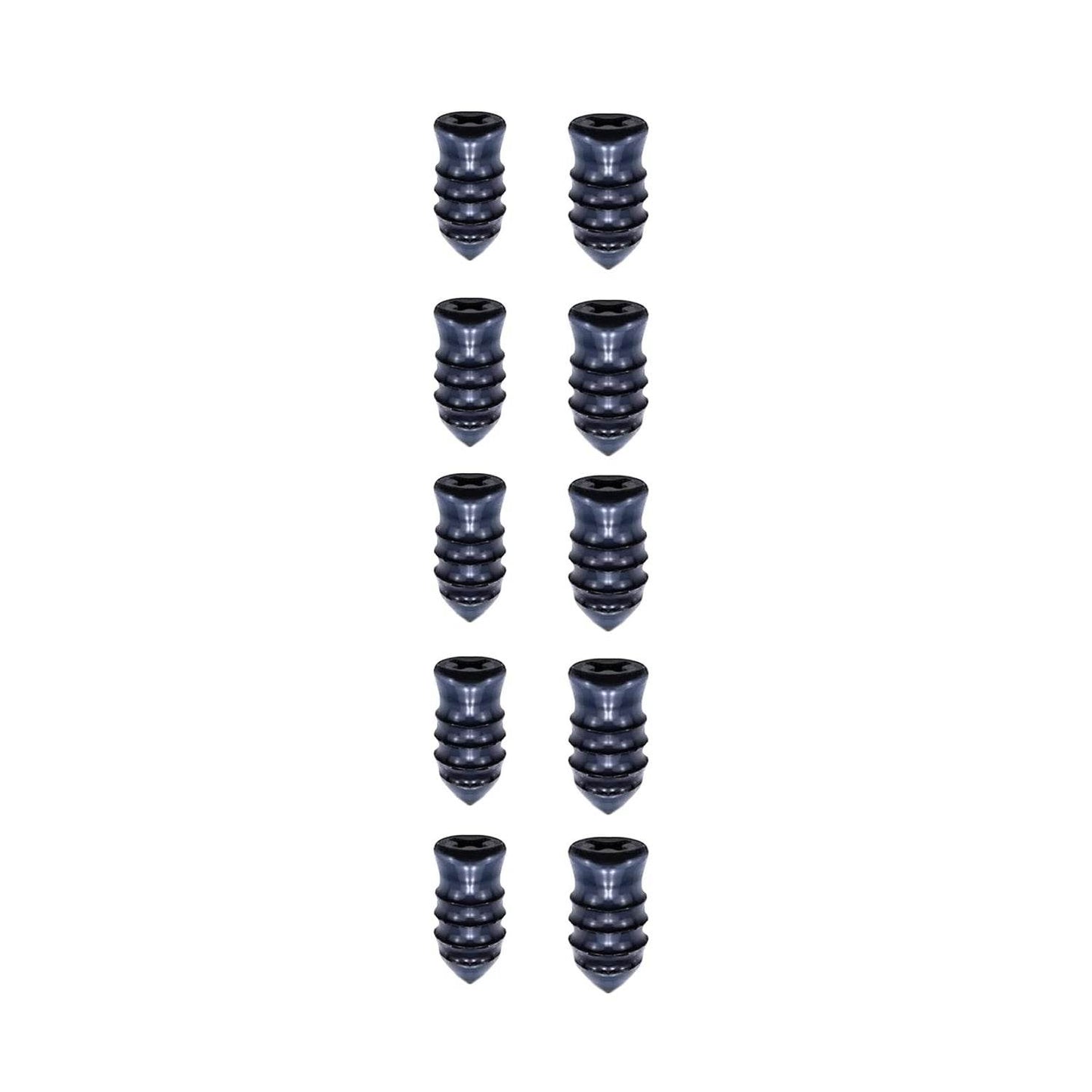 Tire Repair Rubber Nail Car Tire Repair Nails Tire Repair Rubber Screws, Black (10 Pcs Set) - Gadgetspiremart