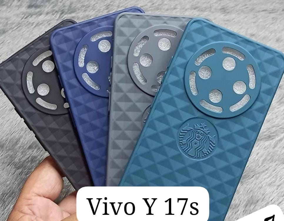 Texture Soft & Flexible Silicone Case For Vivo