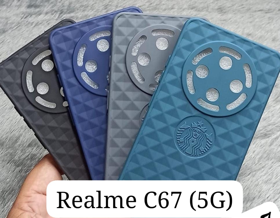 Texture Soft & Flexible Silicone Case For Realme