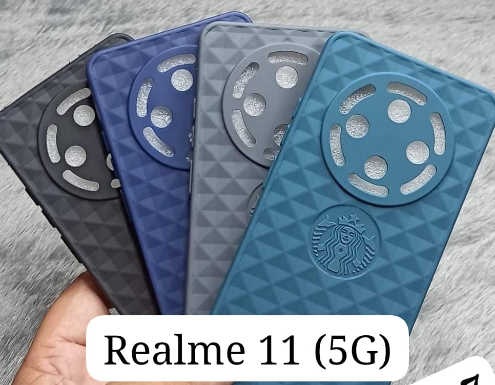 Texture Soft & Flexible Silicone Case For Realme