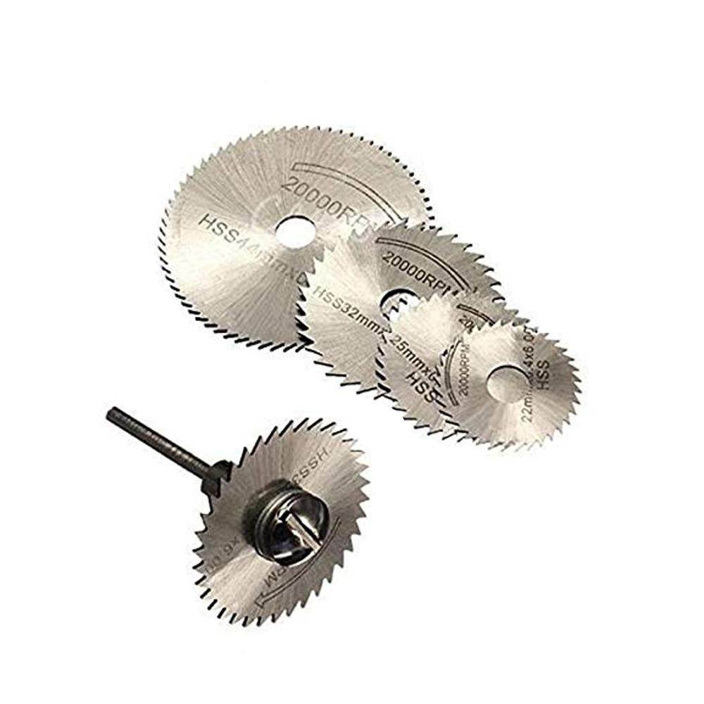 6pcs Metal HSS Circular Saw Blade Set Cutting Discs for Rotary Tool - Gadgetspiremart