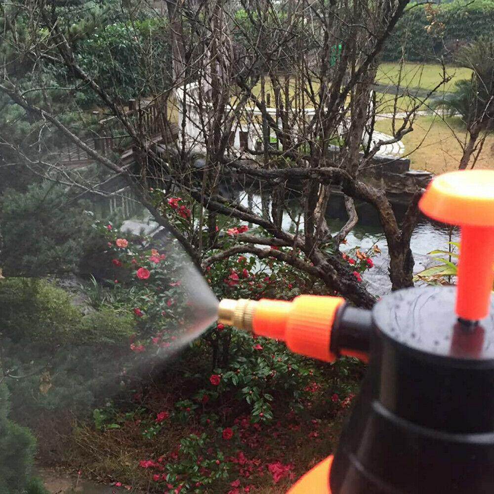 Water Sprayer Hand-held Pump Pressure Garden Sprayer - 2 L (Mix Color) - Gadgetspiremart