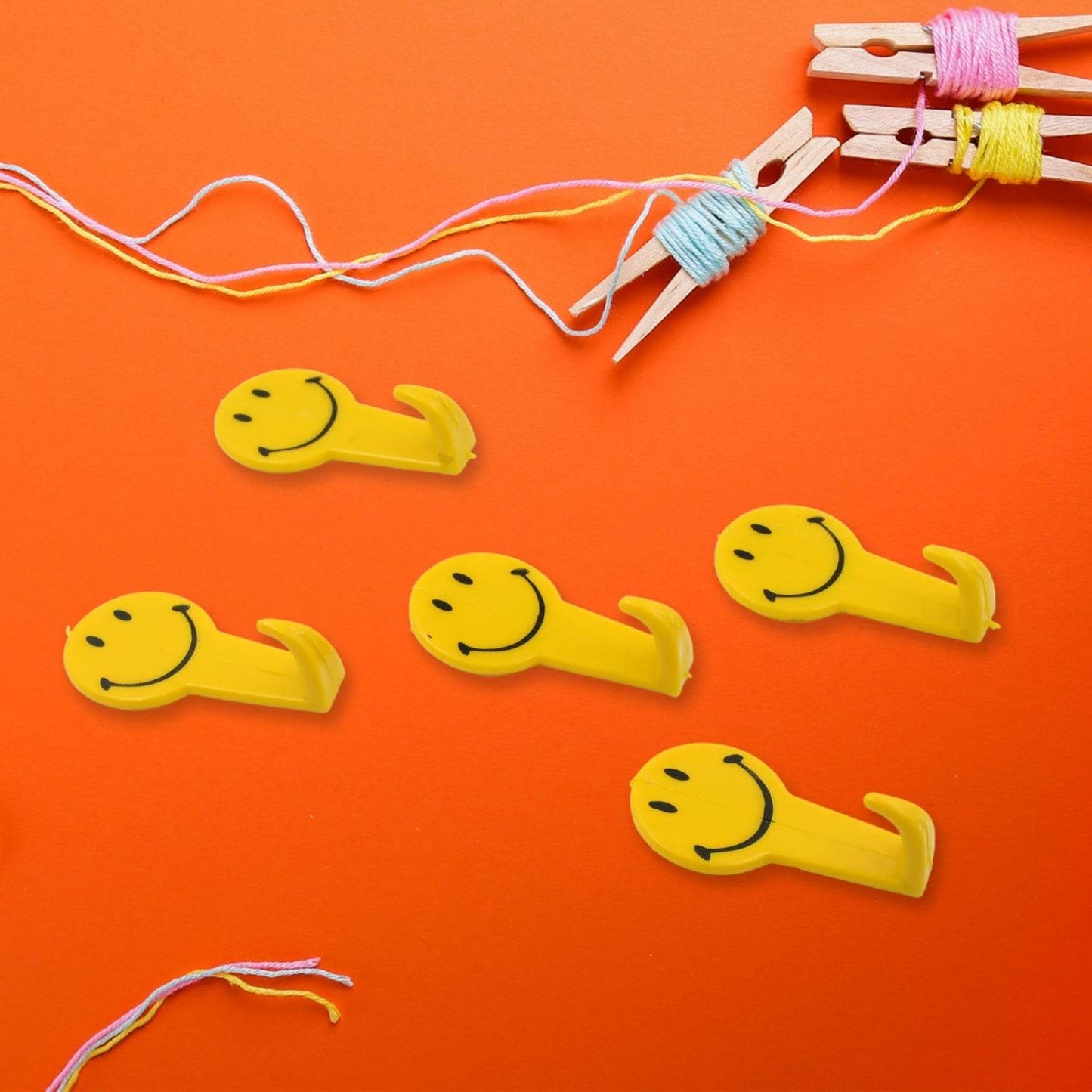 5 PC Adhesive Hook for Holding Stuff, Key and Other Items - Gadgetspiremart