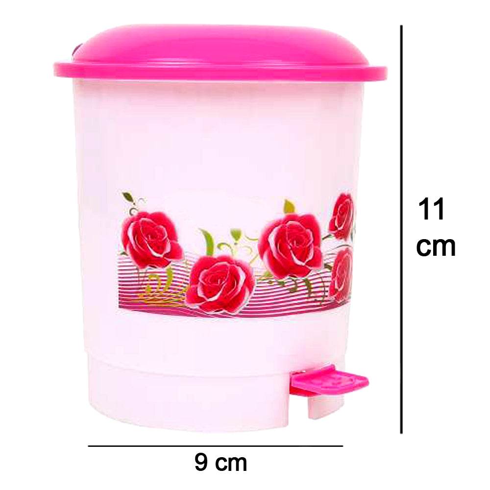 Plastic Pedal Dustbin / Desk Dustbin - Gadgetspiremart