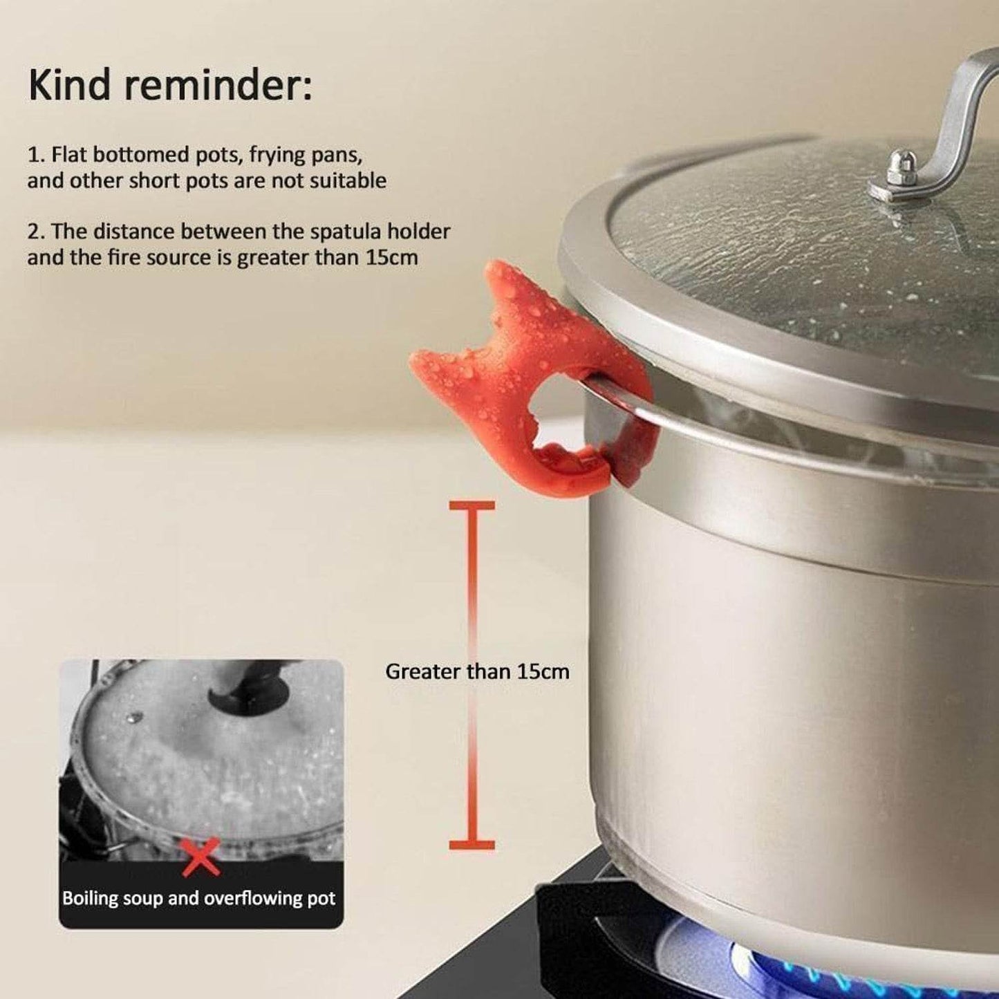Plastic Pot Holder 1pc - Gadgetspiremart