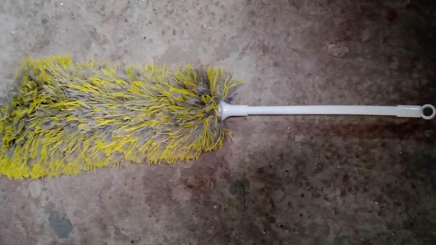 Long Handle Microfiber Duster – Extendable & Washable Cleaning Tool for Home, Car & Office (62cm) - Gadgetspiremart