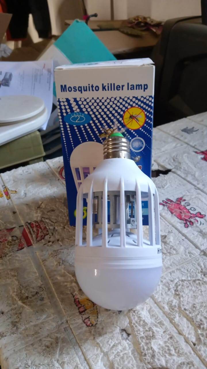 5W Mosquito Killer Lamp E27 LED Zapper for Summer Insects & Moths - Gadgetspiremart