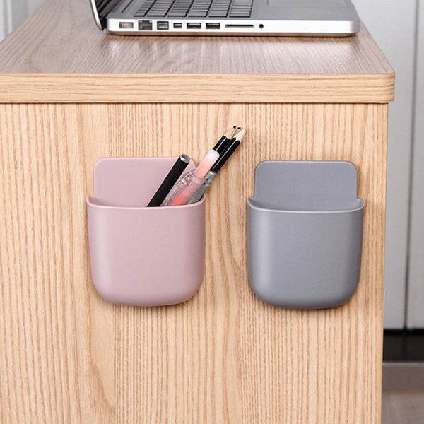 Wall Mounted Storage Case with Mobile Phone Charging Holder - Gadgetspiremart