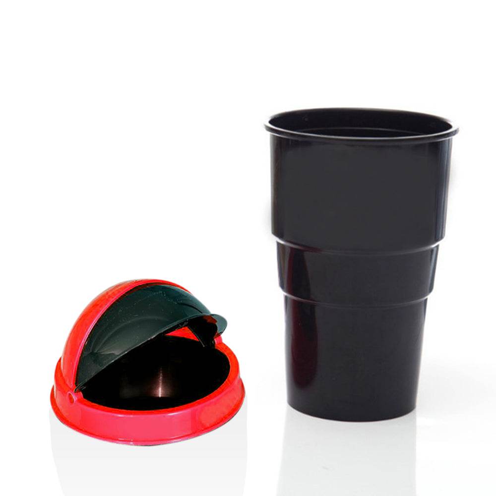 Plastic Car Mini Dustbin / Trash Bin Dust Case Best for Traveling (Multicolour) - Gadgetspiremart