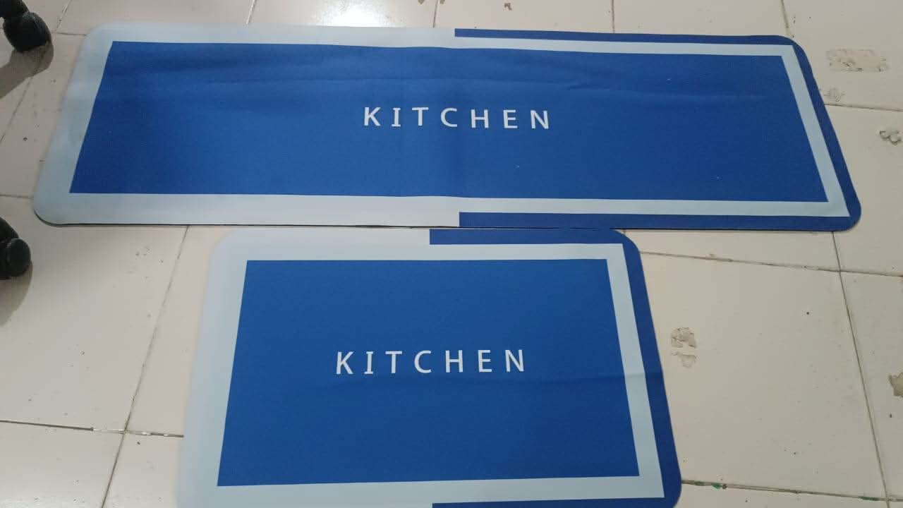 Premium Anti-Slip Kitchen Floor Mat (1 Set)