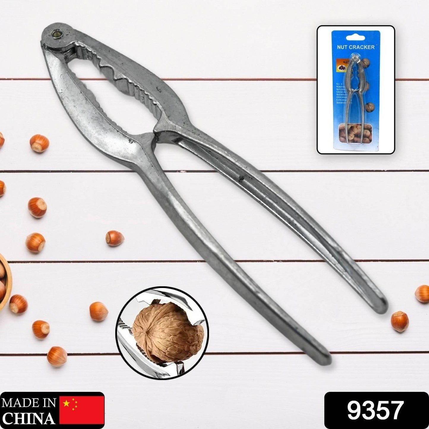 Luxury Stainless Walnut Cracker – Portable Nut Cutter & Pliers - Gadgetspiremart
