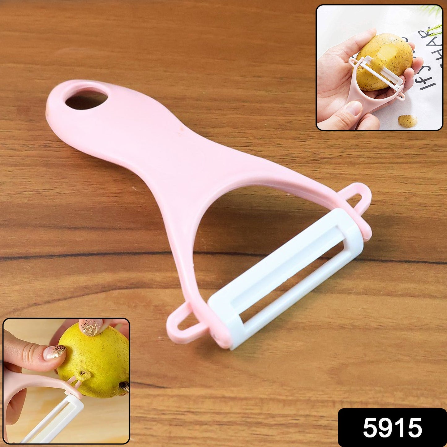 Stainless Steel Blade Peeler Universal Peeler for Professional and Household Kitchen Peeler (1 pc)