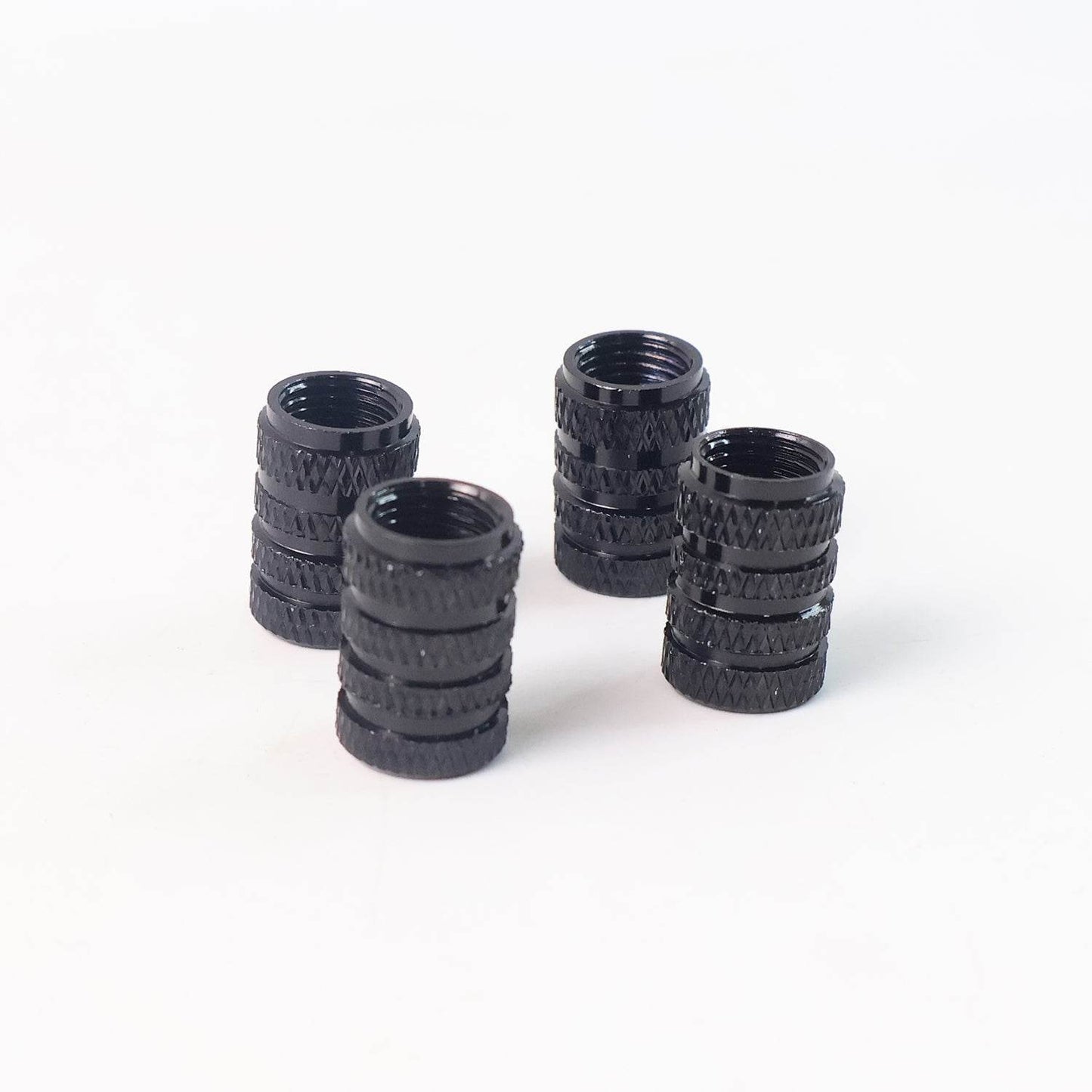 Tire Valve Stem Caps Fit for Genesis Cars. Air Valve Caps Suit for Most Car Truck SUV Wheel Accessories 4pcs Silver. - Gadgetspiremart