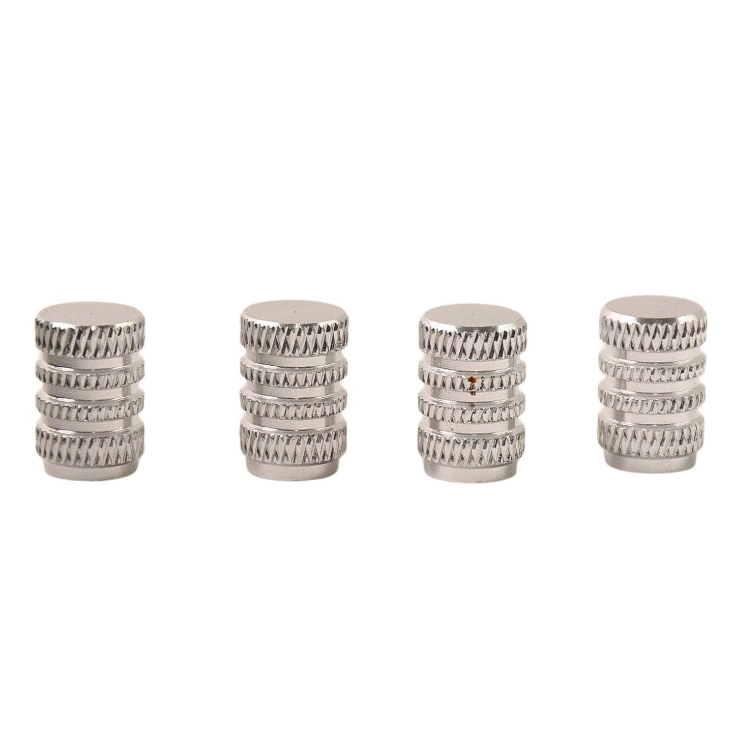 Tire Valve Stem Caps Fit for Genesis Cars. Air Valve Caps Suit for Most Car Truck SUV Wheel Accessories 4pcs Silver. - Gadgetspiremart