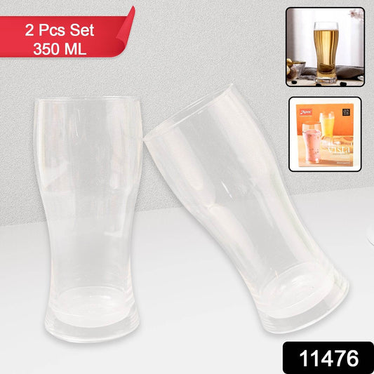 Apex Vista Unbreakable Pitcher Glass Set – 350 ML (Approx) | 2-Piece - Gadgetspiremart