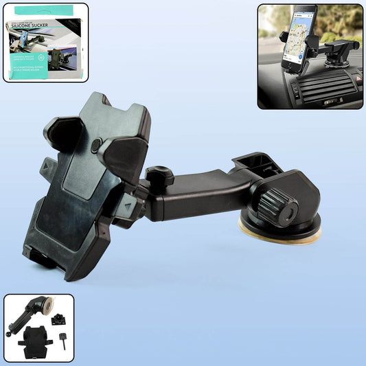 Universal Car Mobile Phone Holder Universal Car Mobile Phone Holder (1 Pc) - Gadgetspiremart