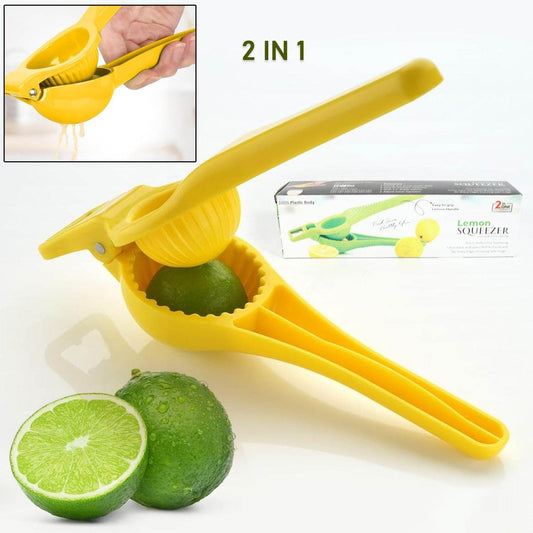 Kitchen 2 in 1 Unbreakable Lemon Squeezer and Bottle Opener (1 Pc) - Gadgetspiremart
