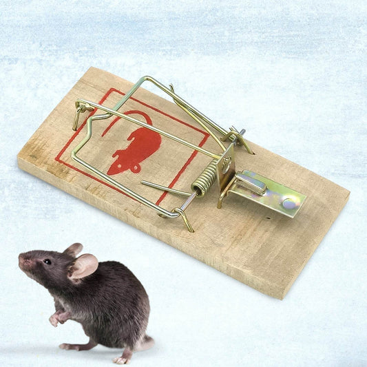 Wooden Mouse Rat Traps (1 Pc) - Gadgetspiremart