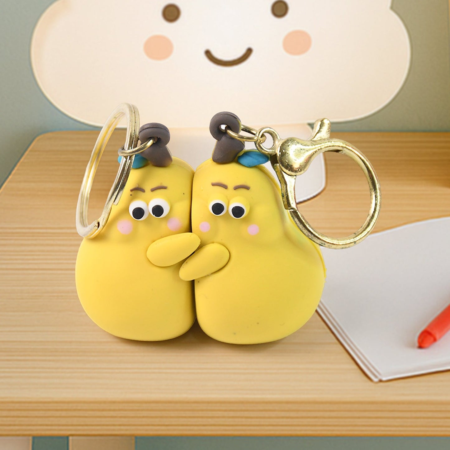 2-in-1 Love Keychain