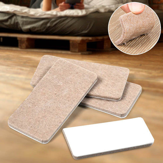 4-Piece Square Felt Furniture Floor Protector Pads - Gadgetspiremart