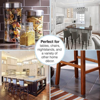 4-Piece Square Felt Furniture Floor Protector Pads - Gadgetspiremart